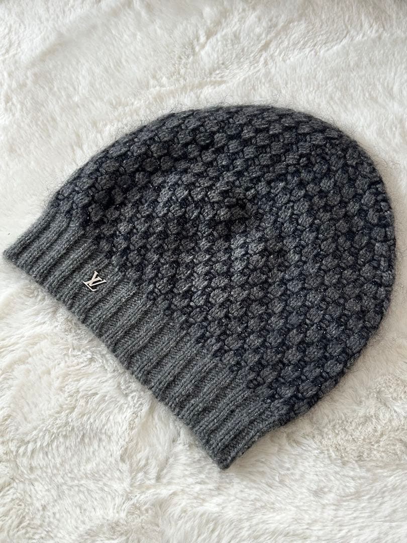 美品 Louis Vuitton ニット帽子 ビーニー