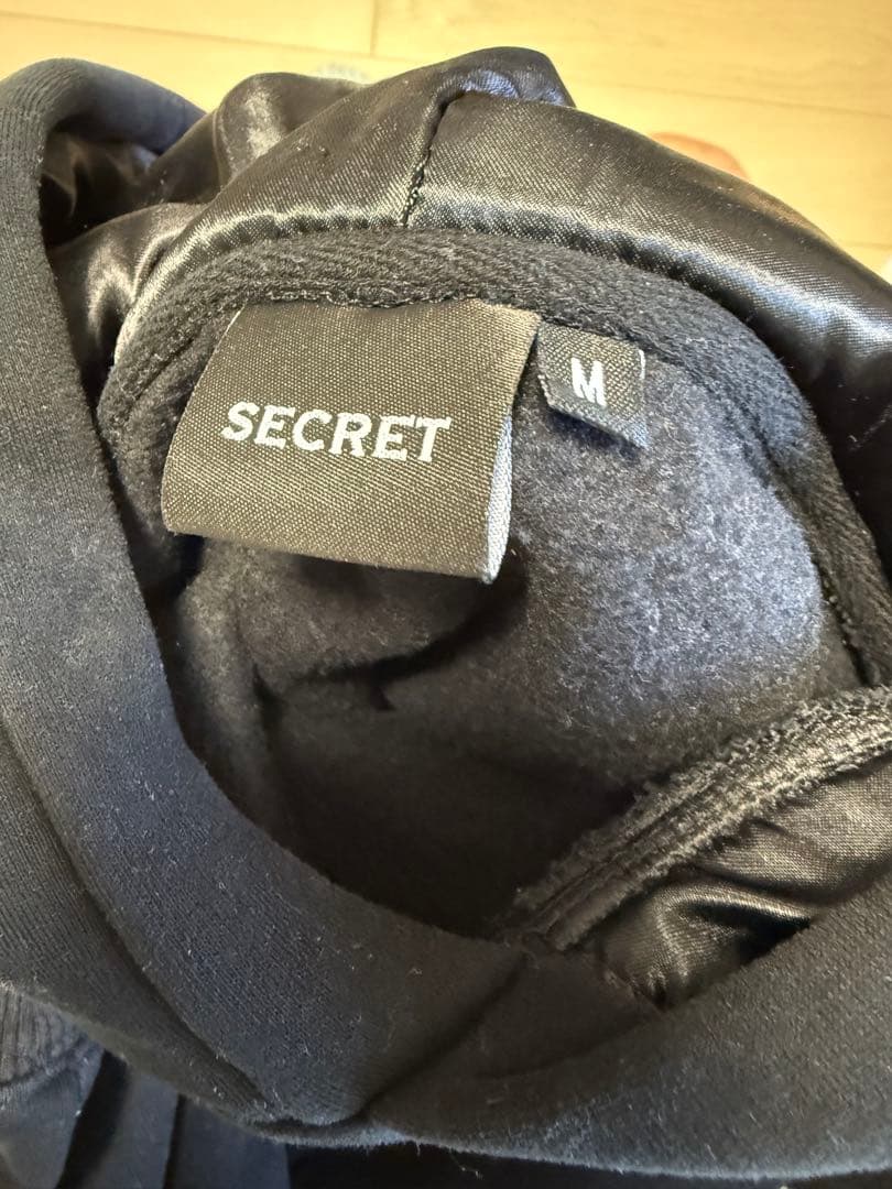 値下げ可能‼️ SECRET ブラック スウェットセットアップ M