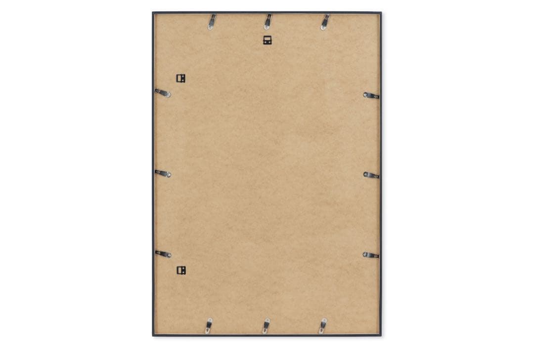 ポスターフレーム　天然木製　ブラック　70×100cm