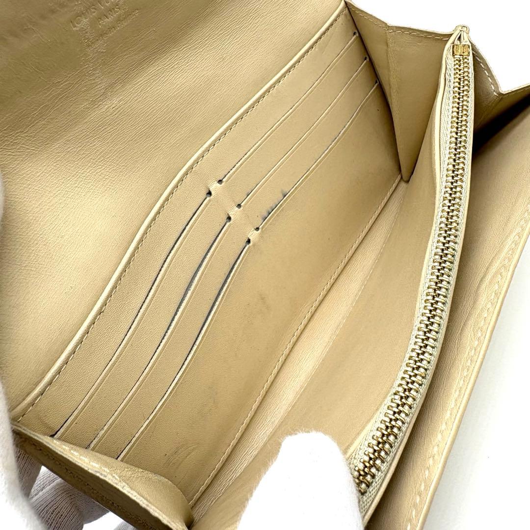 ✨美品✨　ルイヴィトン 長財布 モノグラム ヴェルニ ポルトフォイユサラ