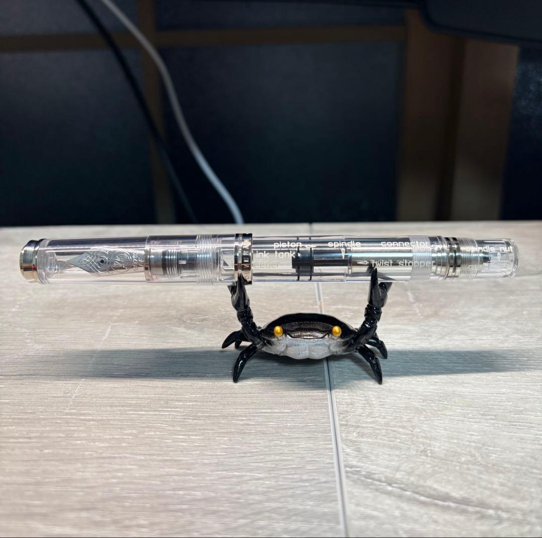 ペリカン　スーべレーンM805　デモンストレーター　刻印あり　EF　万年筆