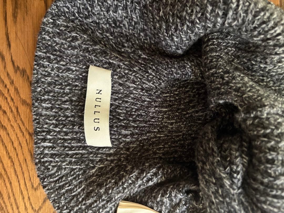 小物 NULLUS 24aw DRAPED BALACLAVA