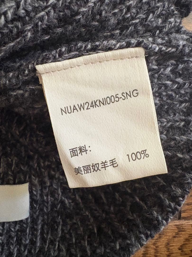 小物 NULLUS 24aw DRAPED BALACLAVA