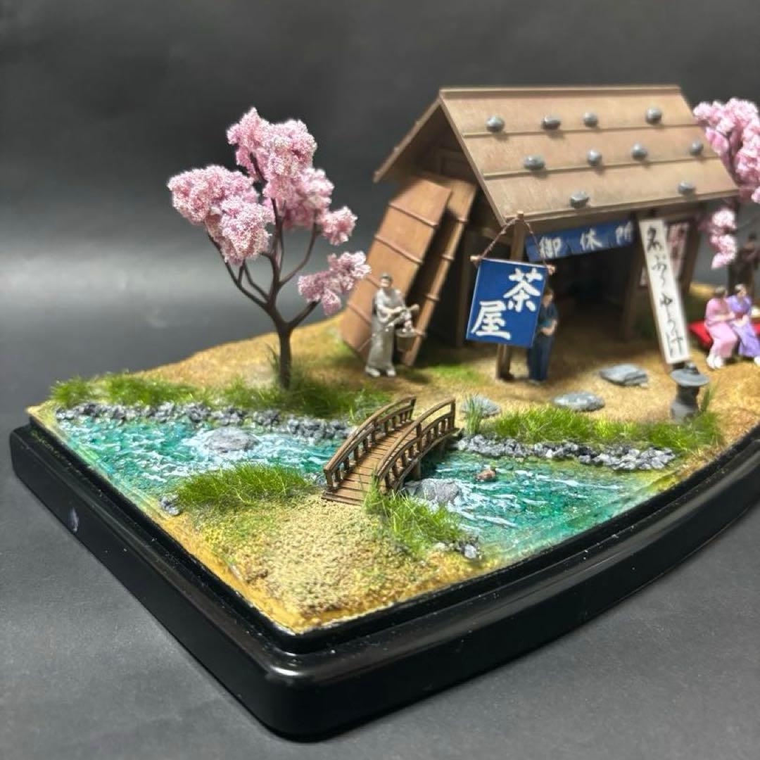 マイクロエース　懐かしい風物詩　茶みせ　完成品