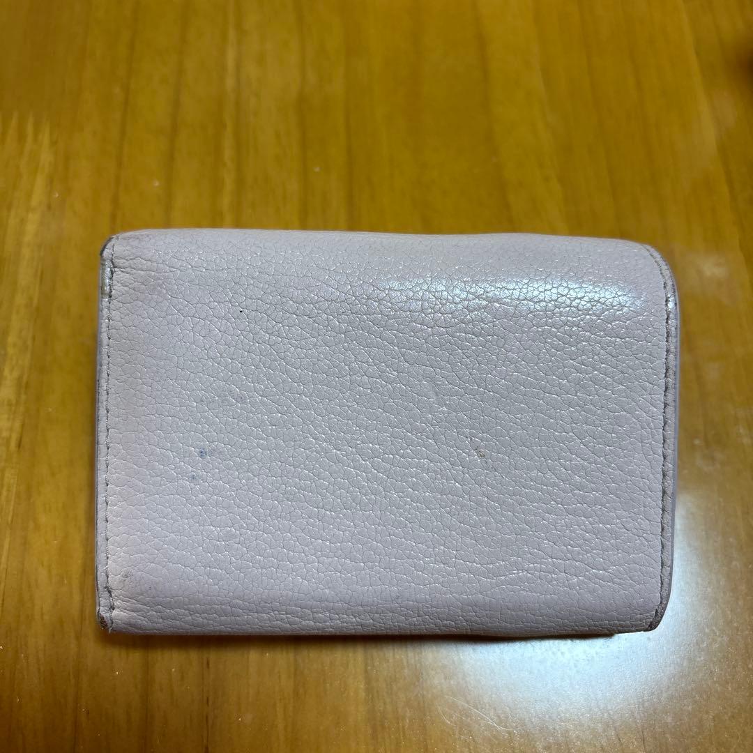 MIU MIU ミュウミュウ 三つ折り財布 マドラス 5MH021 2F3R