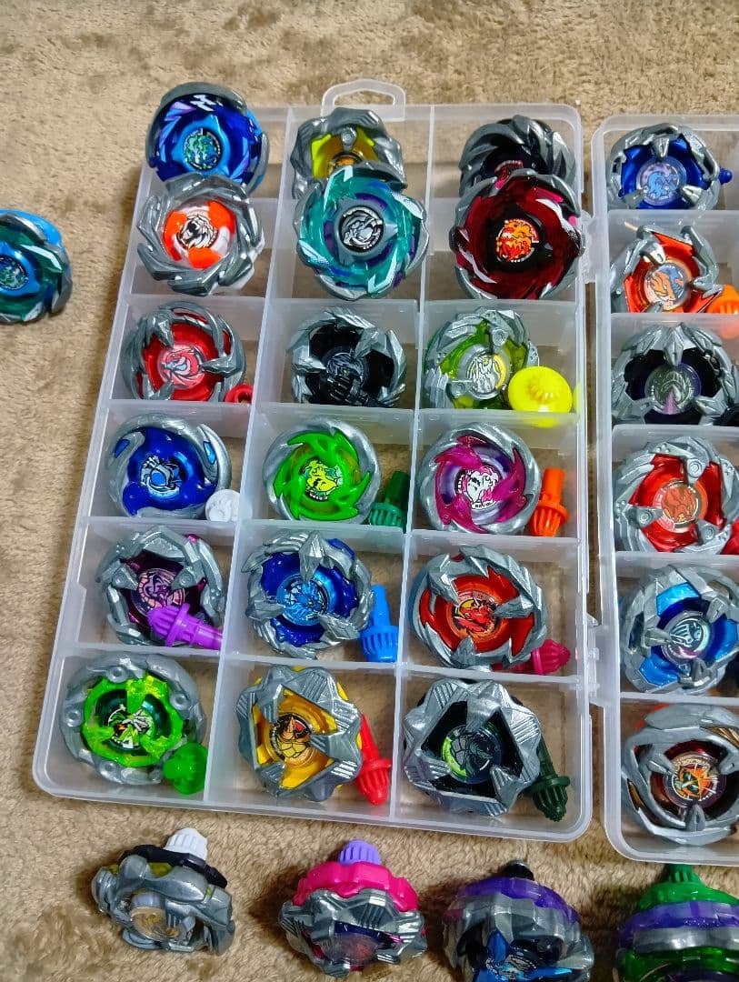 ②　ベイブレードx　ランダムブースターvol.1〜7 フルコンプ　ベイブレード