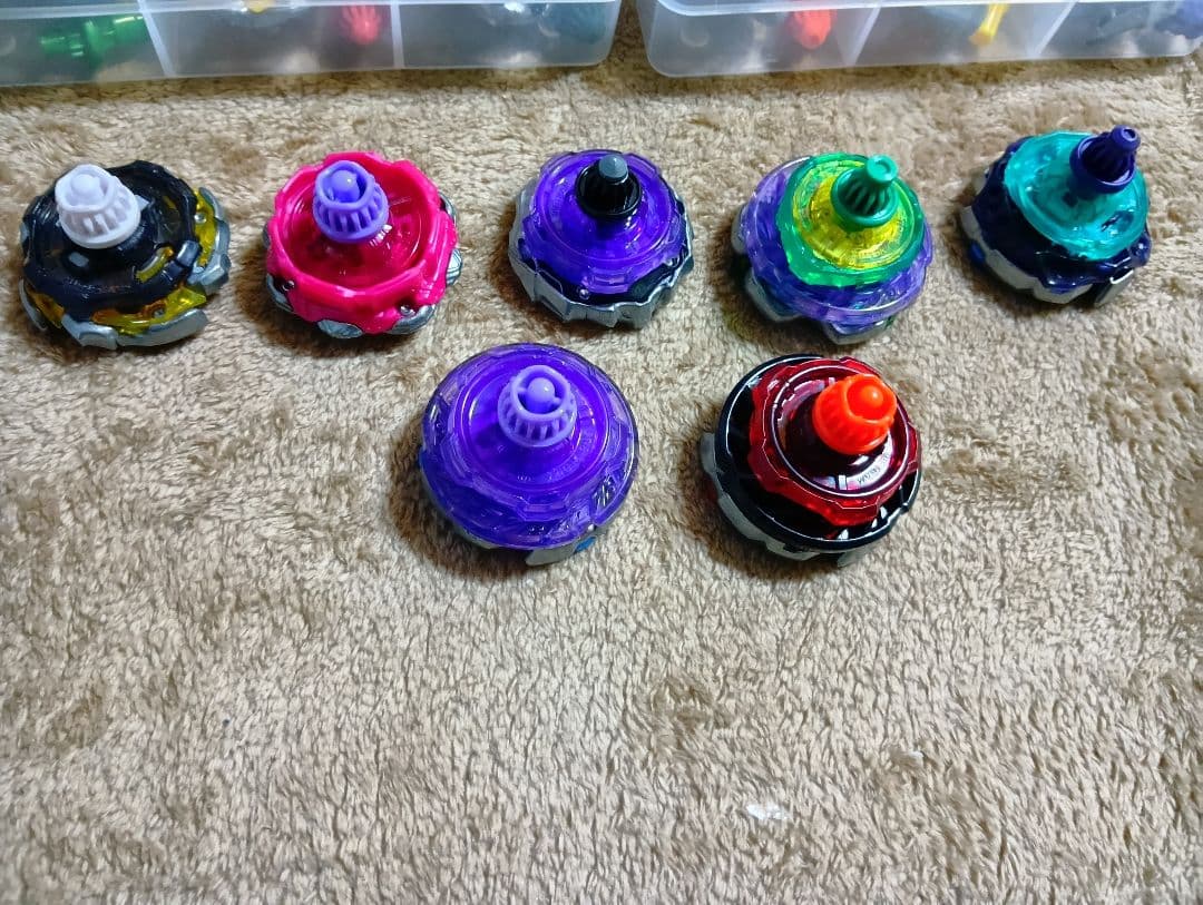 ②　ベイブレードx　ランダムブースターvol.1〜7 フルコンプ　ベイブレード