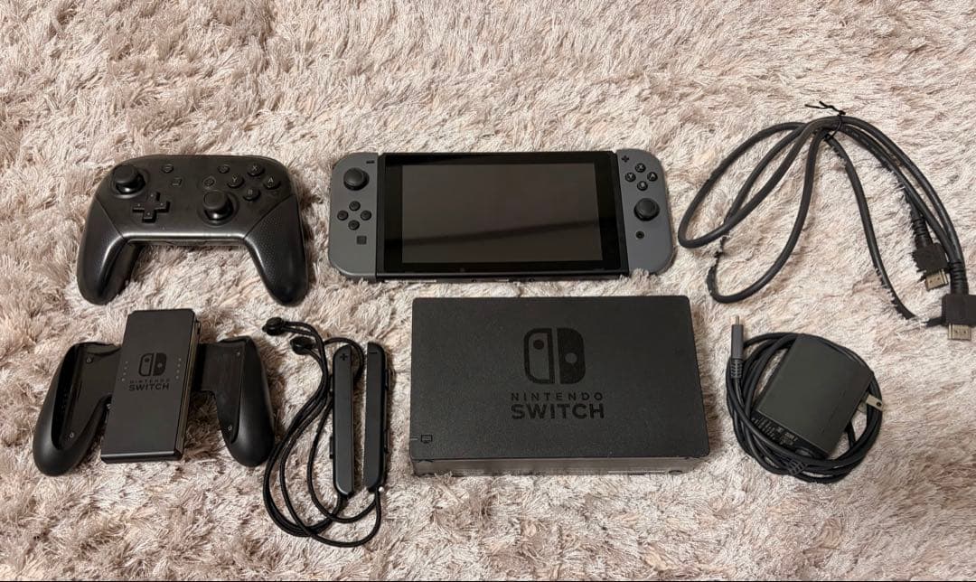 s*l様 Switch 本体 グレー プロコン付き 初期化済