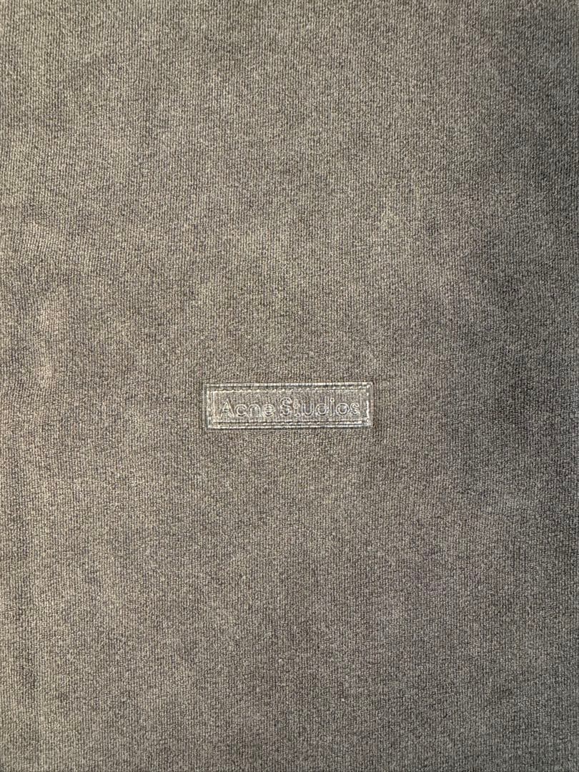 25SS Acne Studios バックロゴパッチ used加工Tシャツ