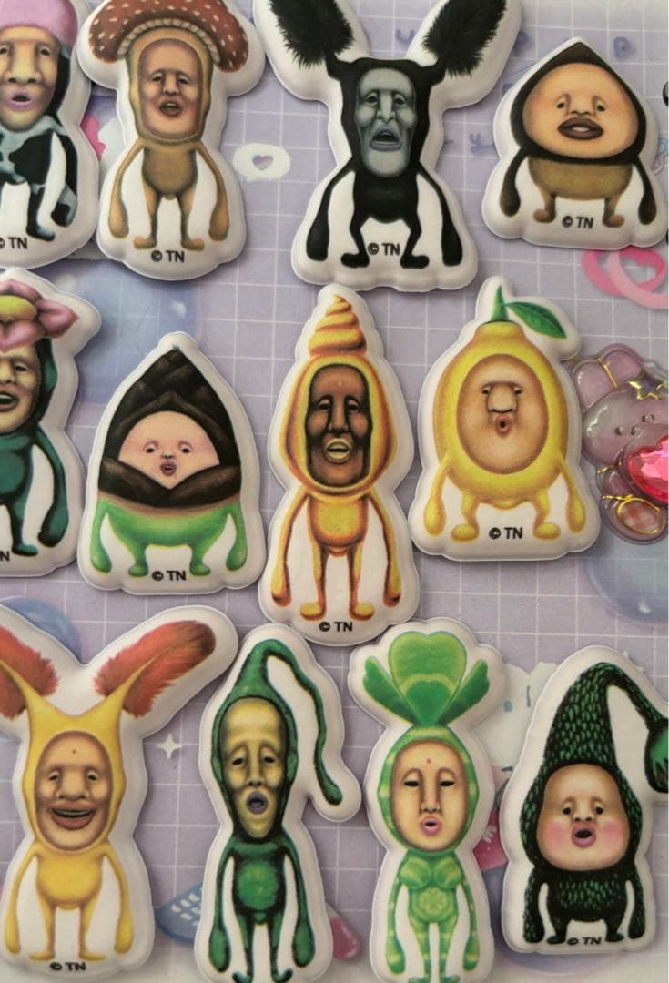 シール帳　完成品　ボンボンドロップシール　タイルシール　ウォーターシール