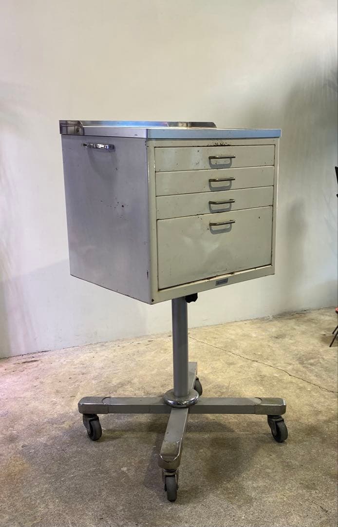 キャスターキャビネット インダストリアル ビンテージ
