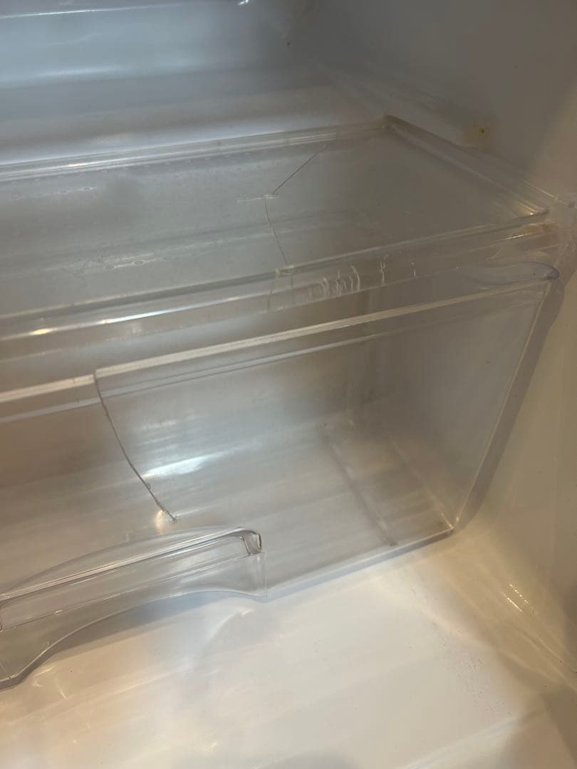 無印良品ホワイト 2ドア冷蔵庫 冷凍室付き