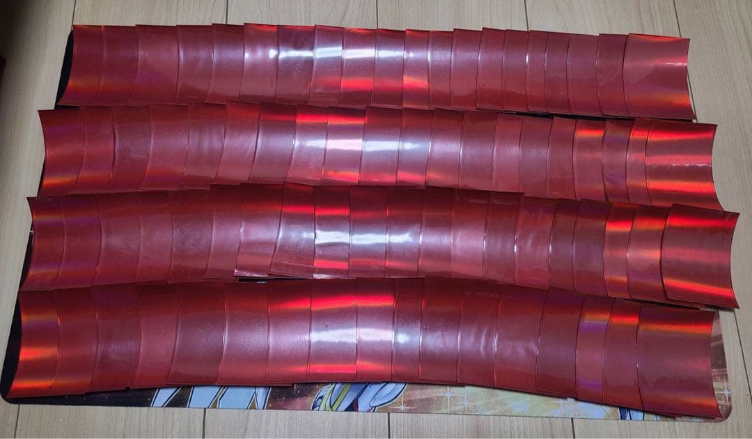 【傷みあり】遊戯王 遊城十代 スリーブ 77枚 ③