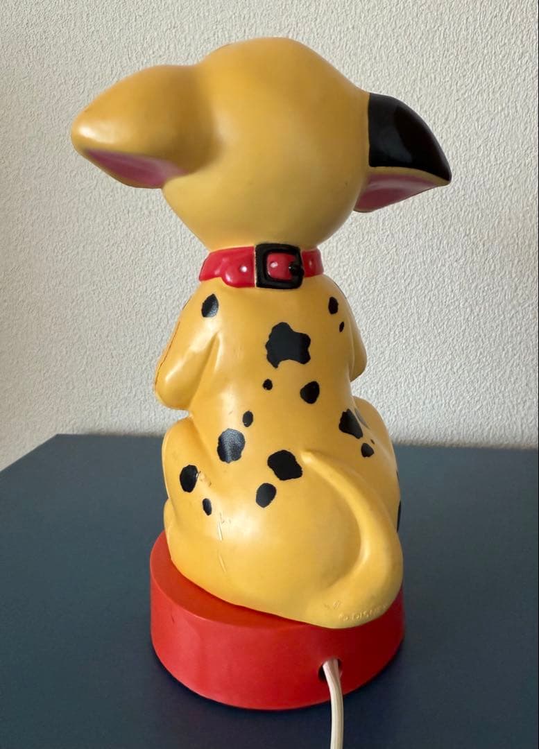 101匹わんちゃん ヴィンテージ 電気スタンド 動作確認 電球交換済み