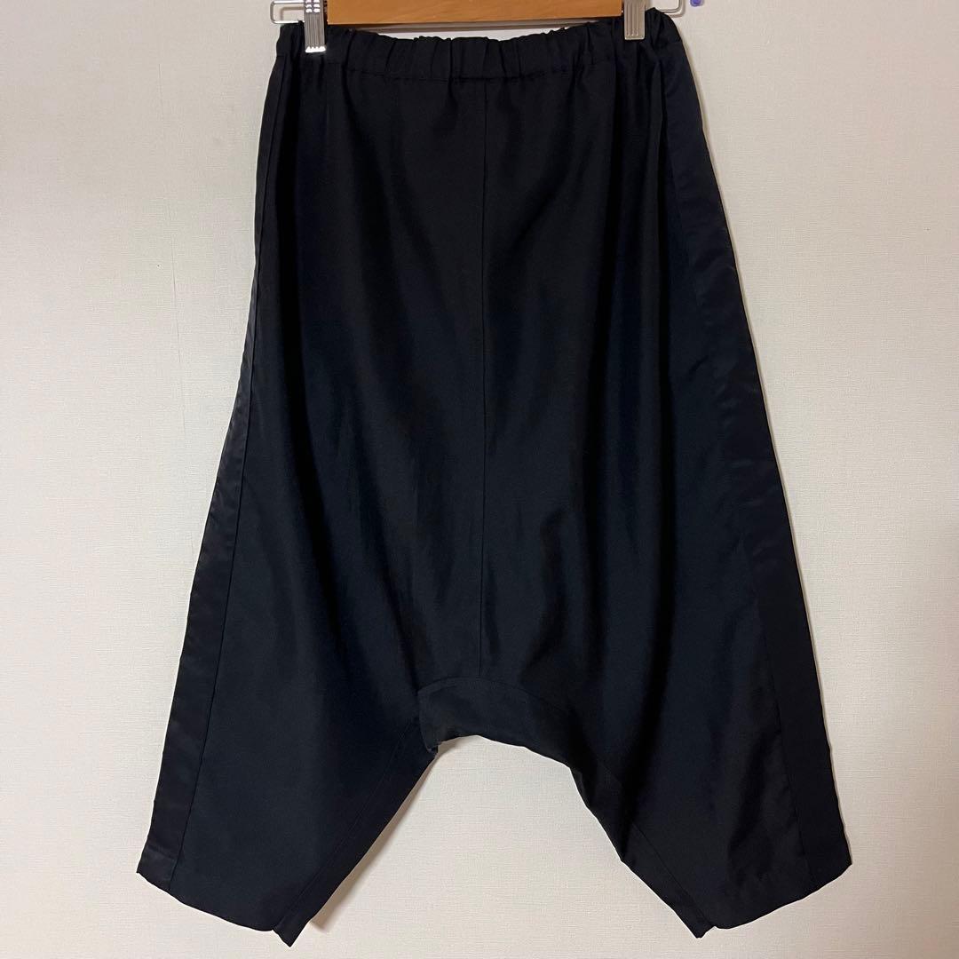ブラックコムデギャルソン　サルエルパンツ　サイドライン　AD2019 Sサイズ