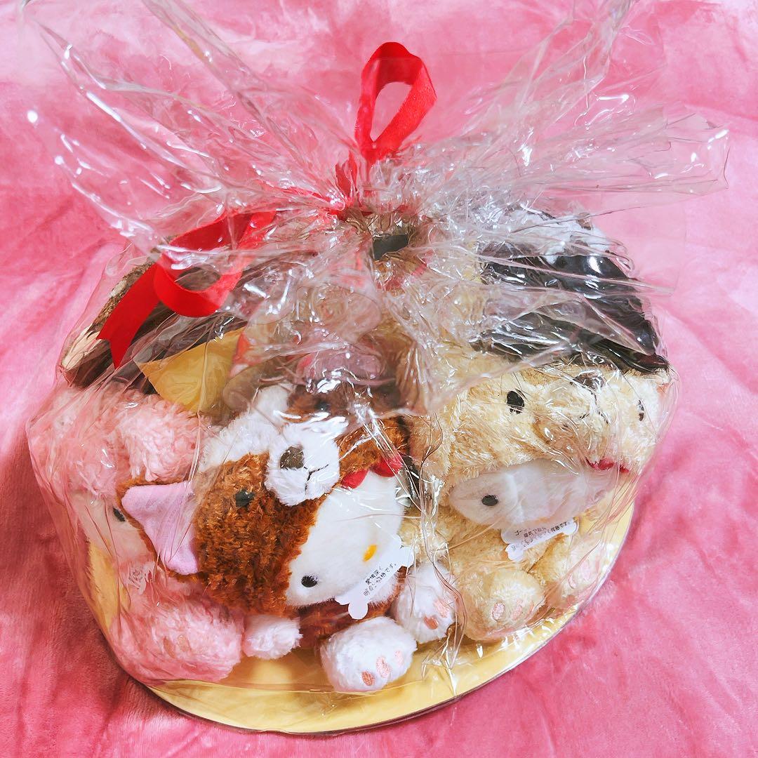 希少レア　ハローキティ　着ぐるみシリーズ　ぬいぐるみセット　犬　サンリオ