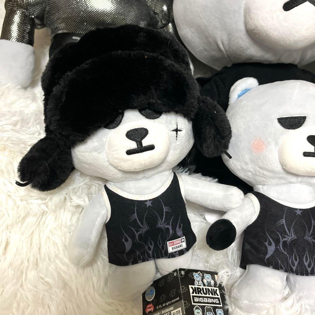 BIGBANG KRUNKぬいぐるみ全3種×2タイプビッグバンジヨンタプほぼ新品
