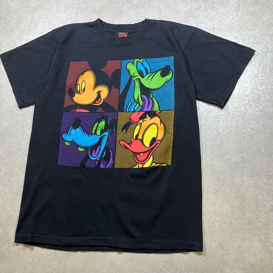 90s Disney Mickey キャラクターTシャツ ディズニーヴィンテージ