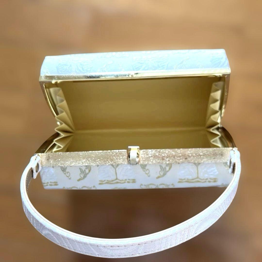 【早い者勝ち】草履バッグセット 花柄 アイボリー 美品