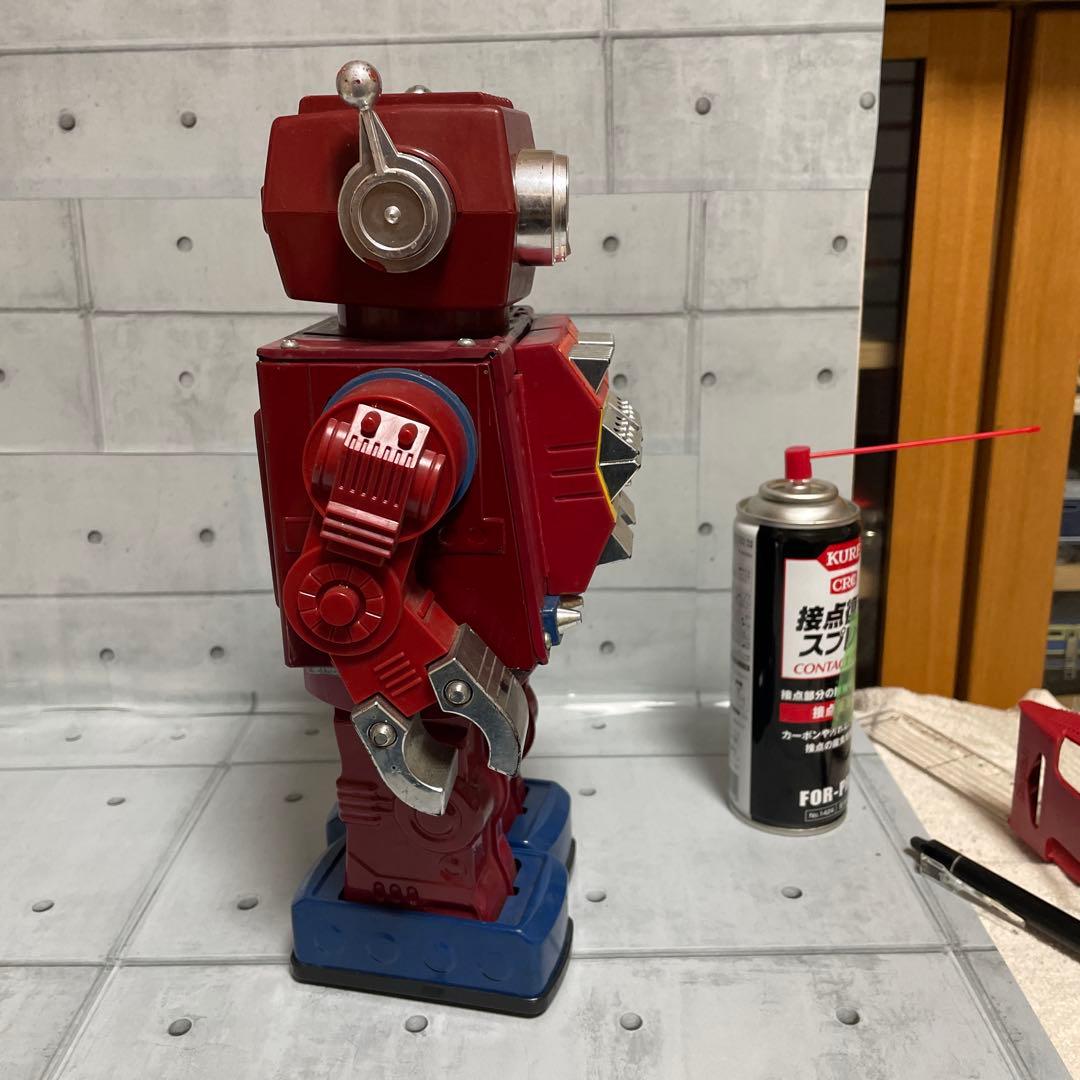 堀川玩具ジャンボ火星大王（初期型）と（後期型）箱無し日本製（可動保証不可）の2台