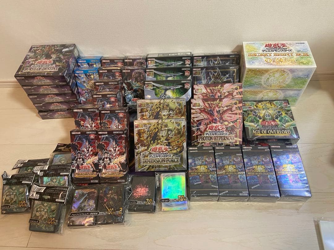 遊戯王　未開封BOXまとめ売り