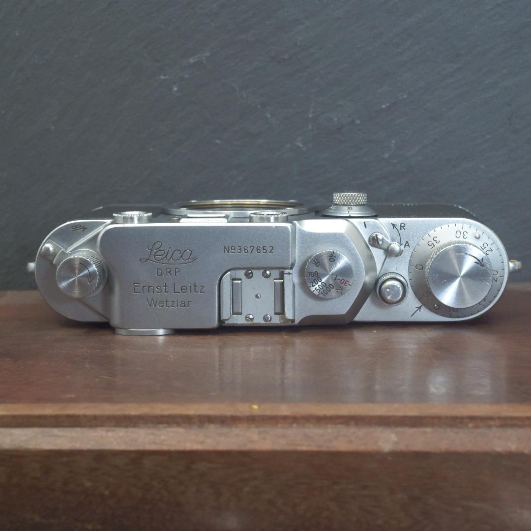 快調美品！OH済み！赤幕補修済み！ライカⅢc　レアライカ