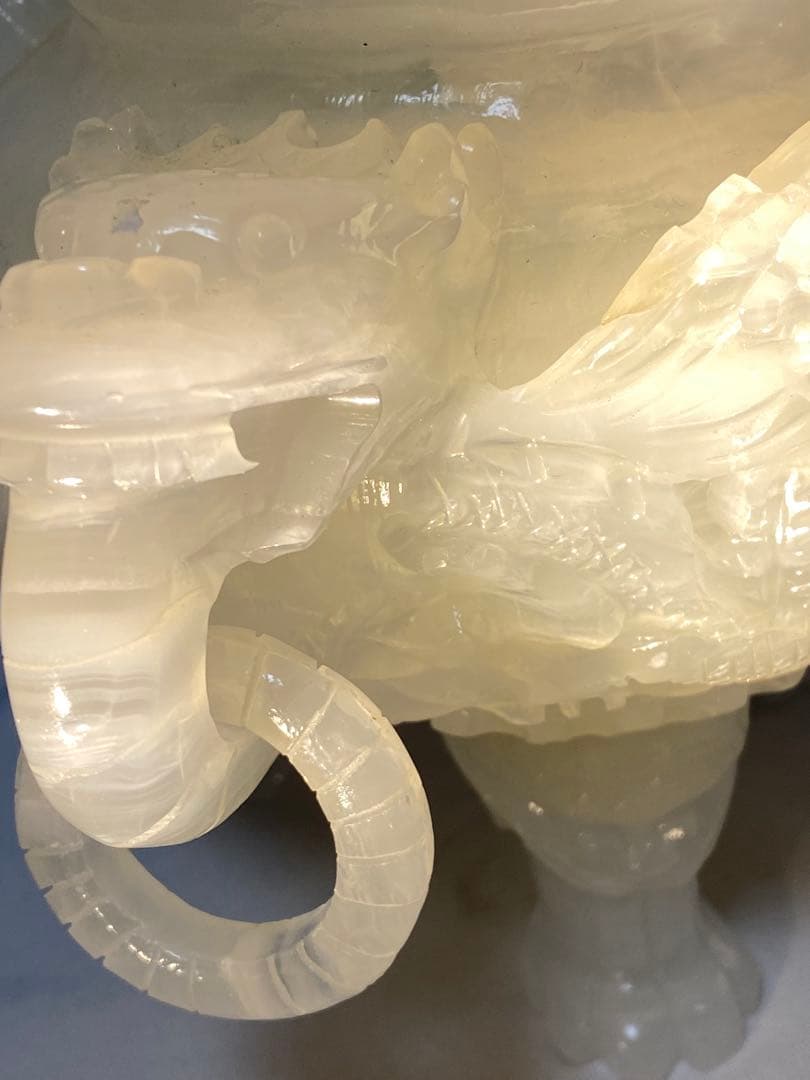 2634❣️ 白玉香炉　中国青海