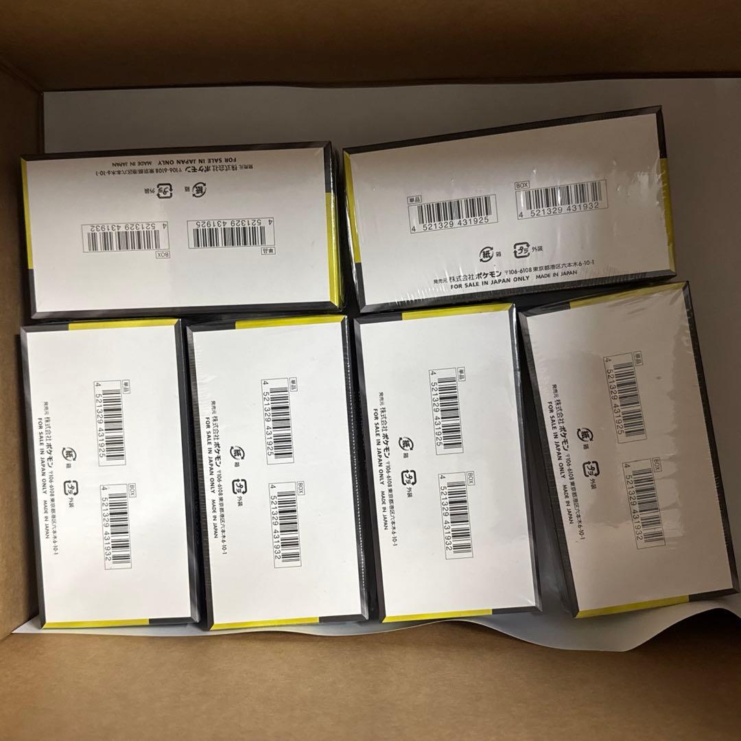 ポケモンカード MEGA ドリーム ex 6箱 新品未開封 シュリンク付き