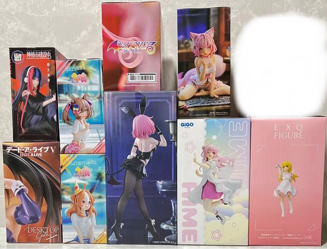 美少女フィギュア　7点セット　ロキシー　派流　こより　かな　忍　モモ　コパ