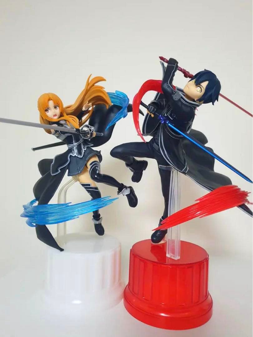 SAO ESPRESTO キリト 黒の剣士ver. アスナ 血盟騎士団ver.