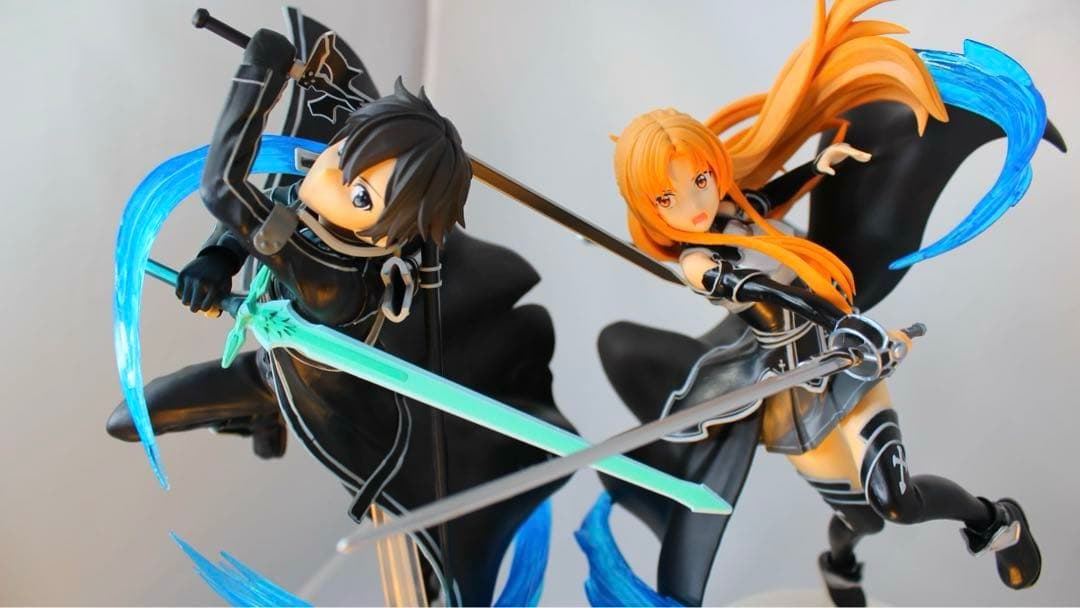 SAO ESPRESTO キリト 黒の剣士ver. アスナ 血盟騎士団ver.