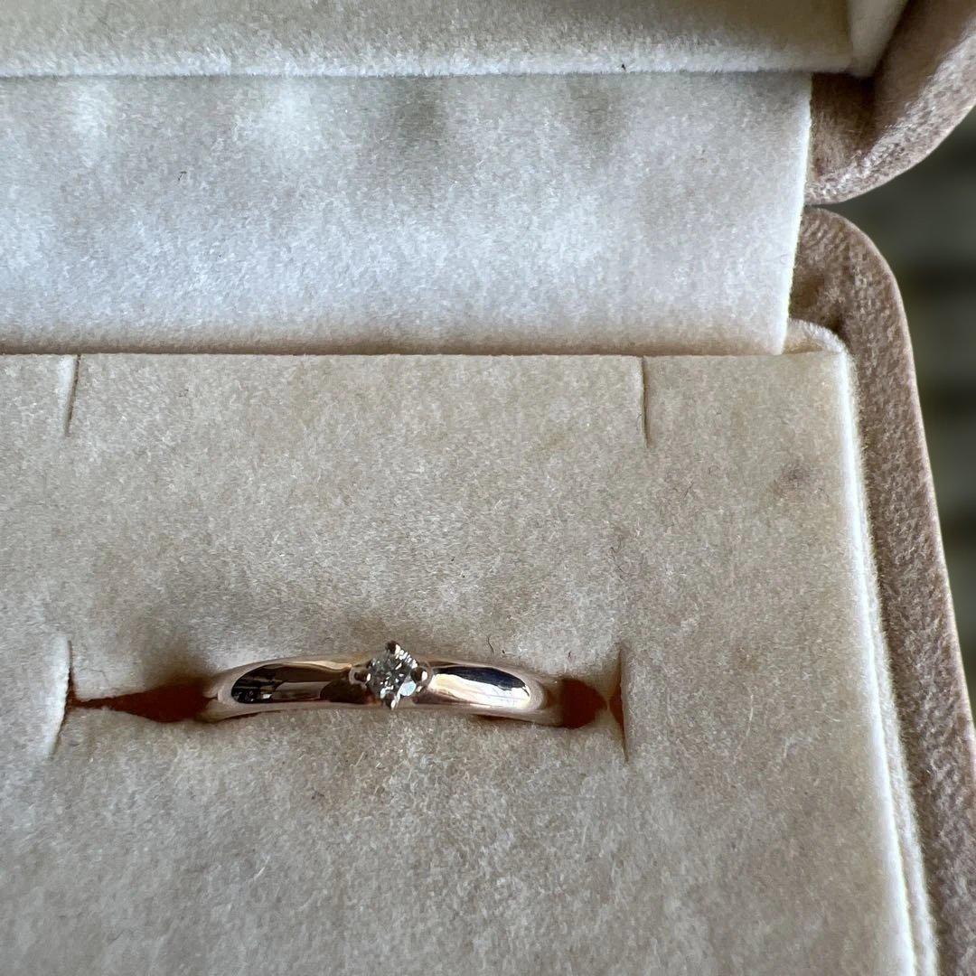 ete K18 ダイヤモンドリング