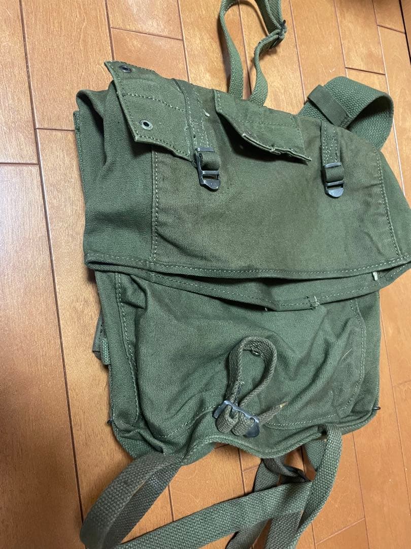 実物米軍FIELD PACK CANVAS COMBATフィールドパックサバゲー