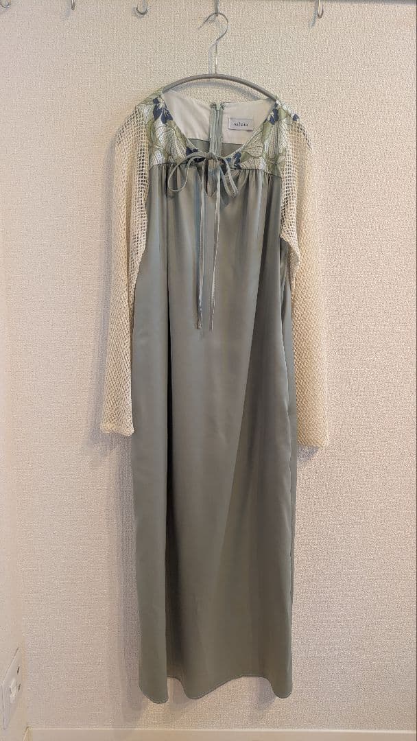 スーツ・フォーマル・ドレス sahara Mesh Sleeve Dress