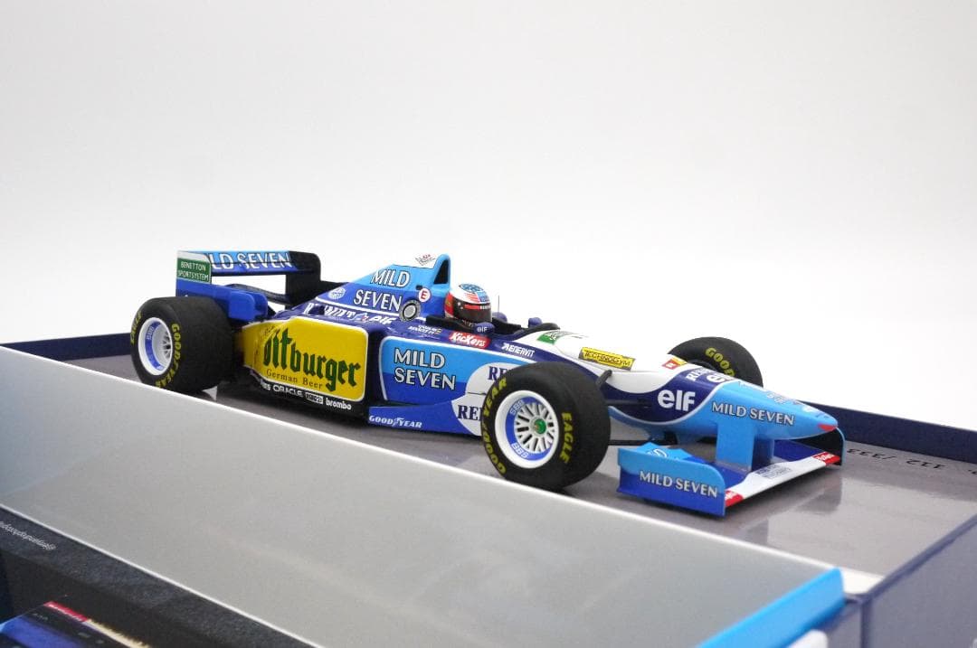 RS00641/18 ベネトン B195 岡山 M.シューマッハ PMA