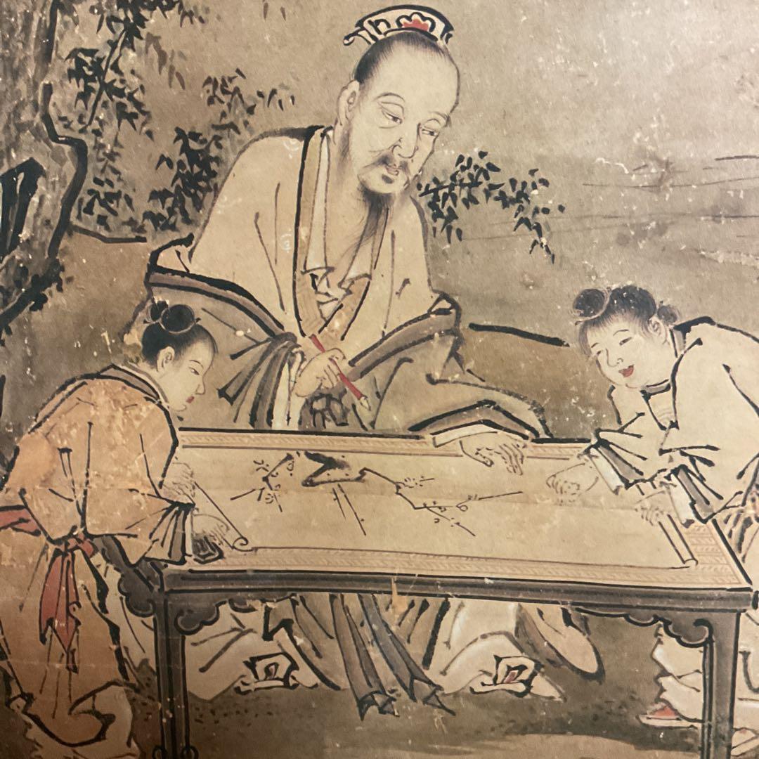 狩野常信筆 【 琴祺書図面 】対馬宗家所蔵復刻 限定 4枚 妙楽寺保存品