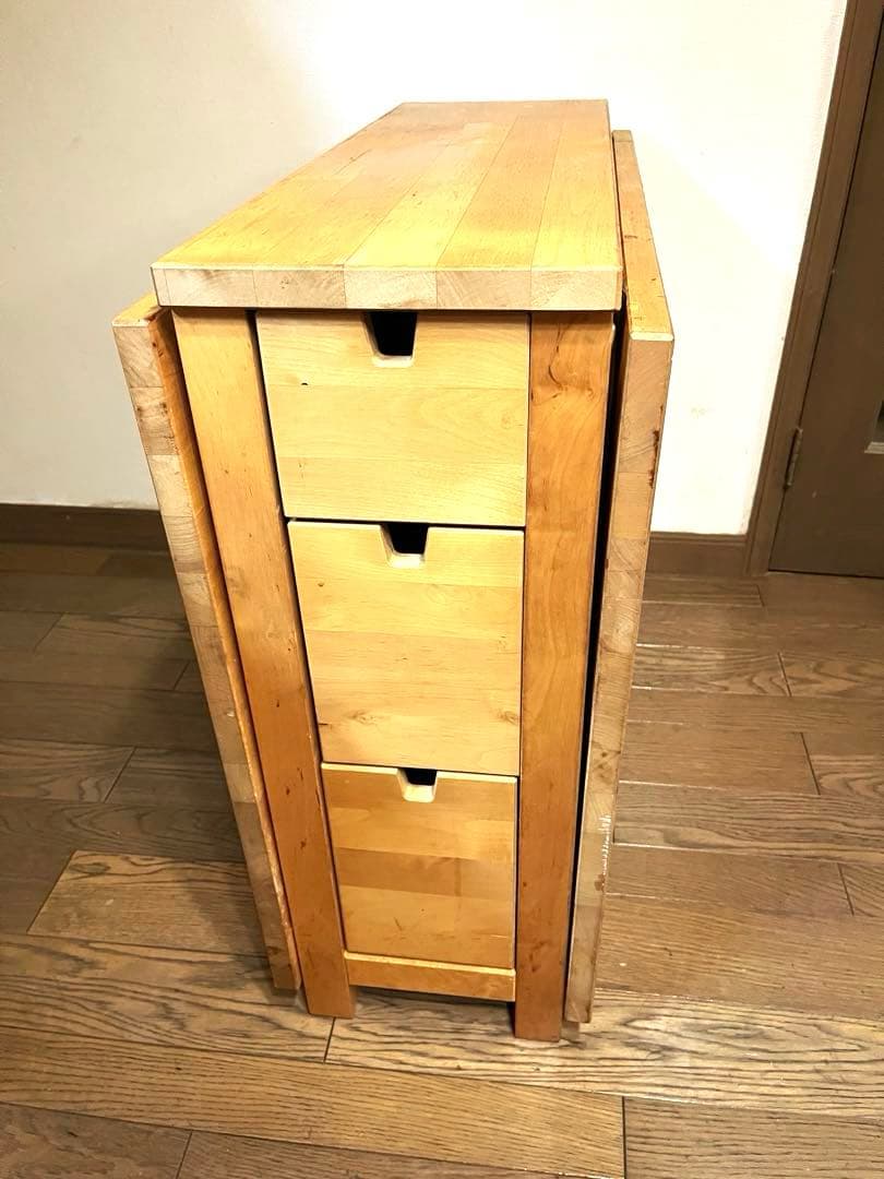 ろびん　IKEA NORDEN ノールデン　バタフライテーブル　廃盤品