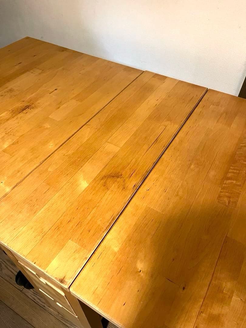 ろびん　IKEA NORDEN ノールデン　バタフライテーブル　廃盤品