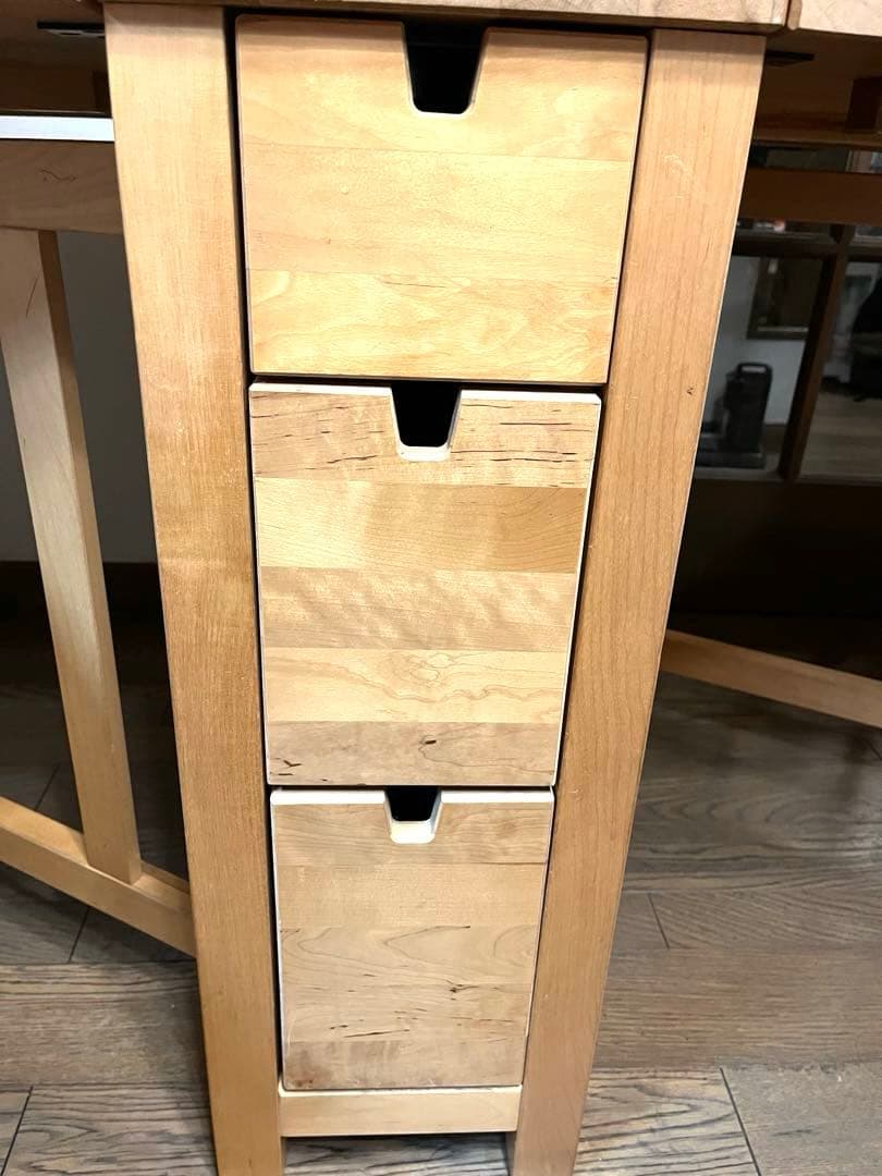 ろびん　IKEA NORDEN ノールデン　バタフライテーブル　廃盤品