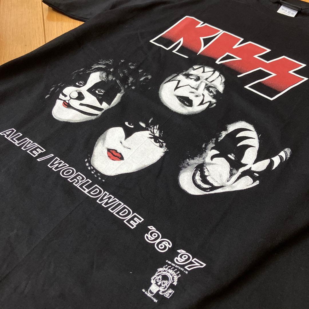 KISS キッス ALIVE WORLDWIDE 96 97ツアー Tシャツ L