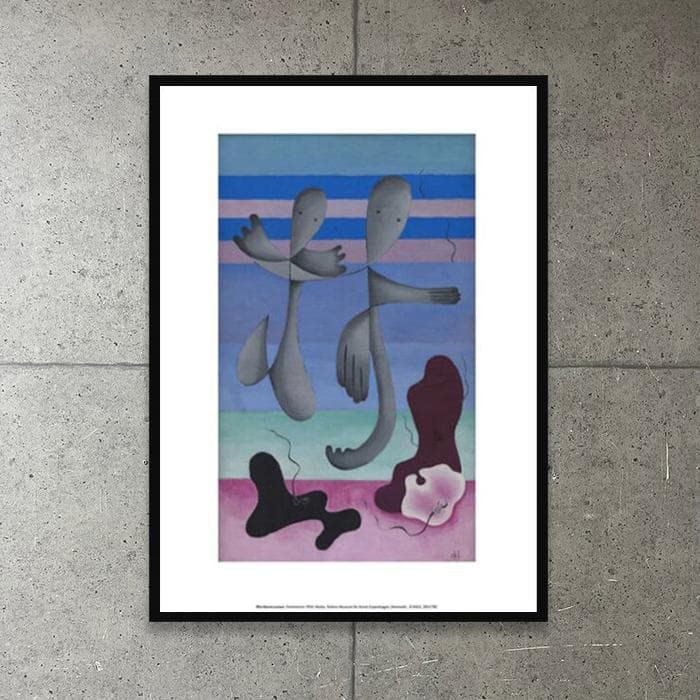 額装品/Fantomerne リタカーンラーセン/アート/ポスター/インテリア