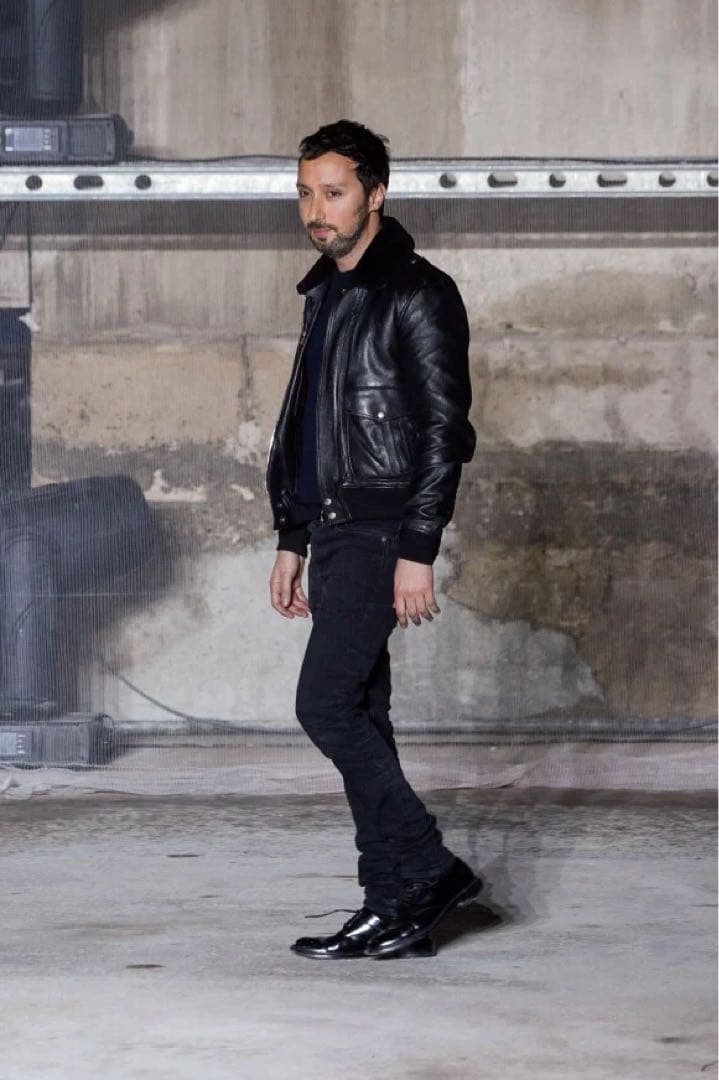 Saint Laurent サンローラン レザージャケット　デザイナー着用