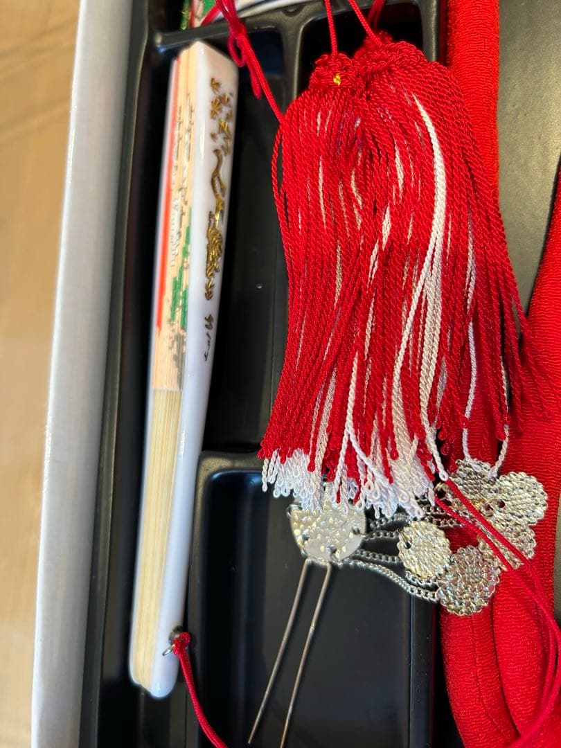 定価20900円　七五三 結び帯　箱せこセット 緑