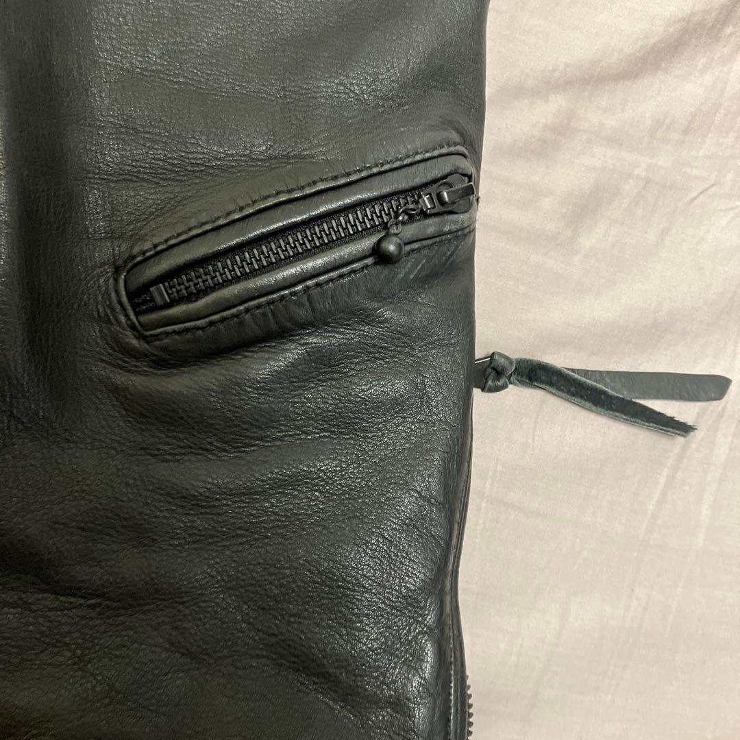 Nano Universe セミダブルライダース　シープスキン　M