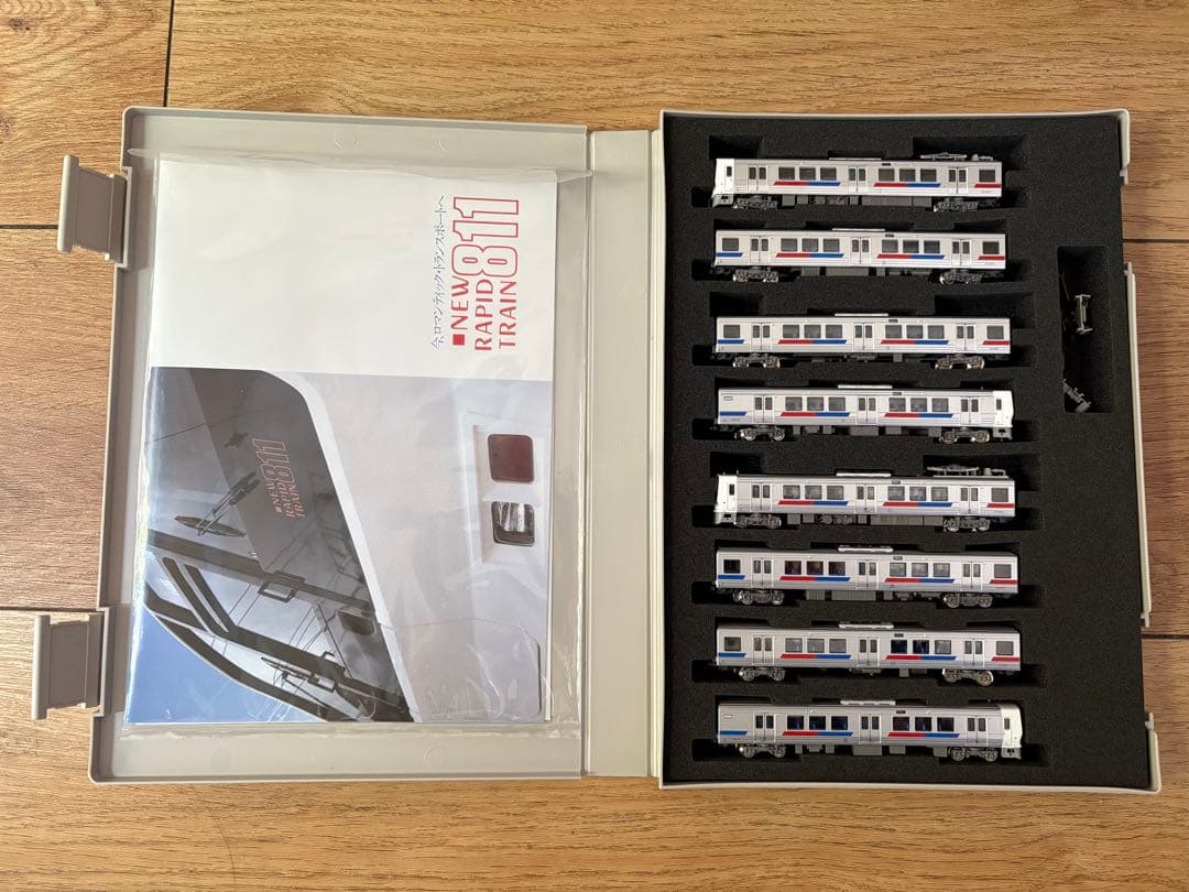 【限定品】GREENMAX JR九州811系 8両編成セット＋行先ステッカー付