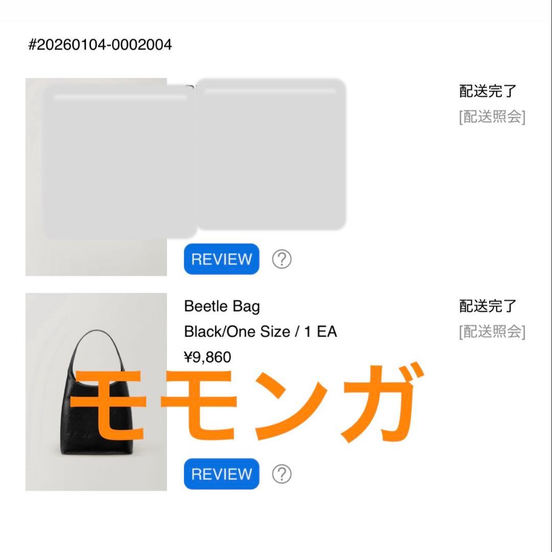 【新品未使用】OHOTORO Beetle Bag Black