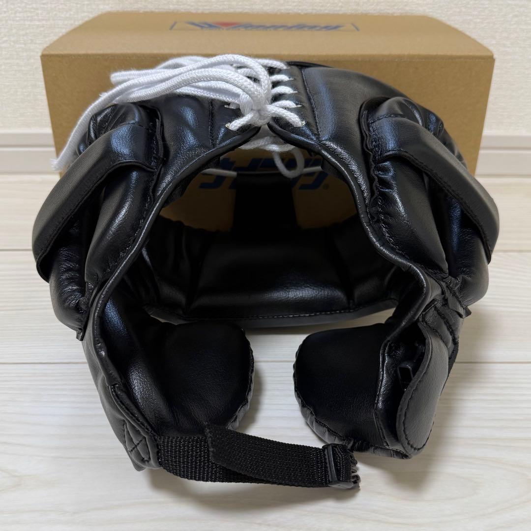 【値下げ】ウイニング　ヘッドギア　黒Lサイズ