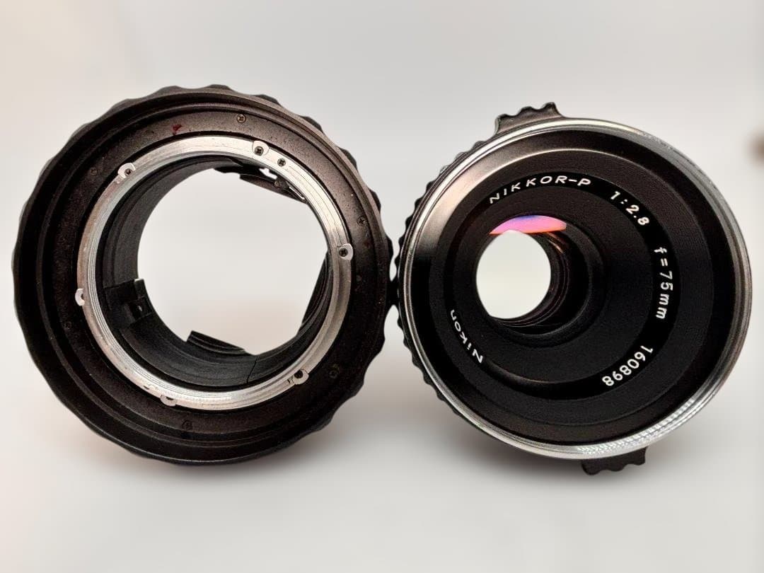 ★美品　ZENZA BRONICA　S2　後期　75mm f/2.8　#622★