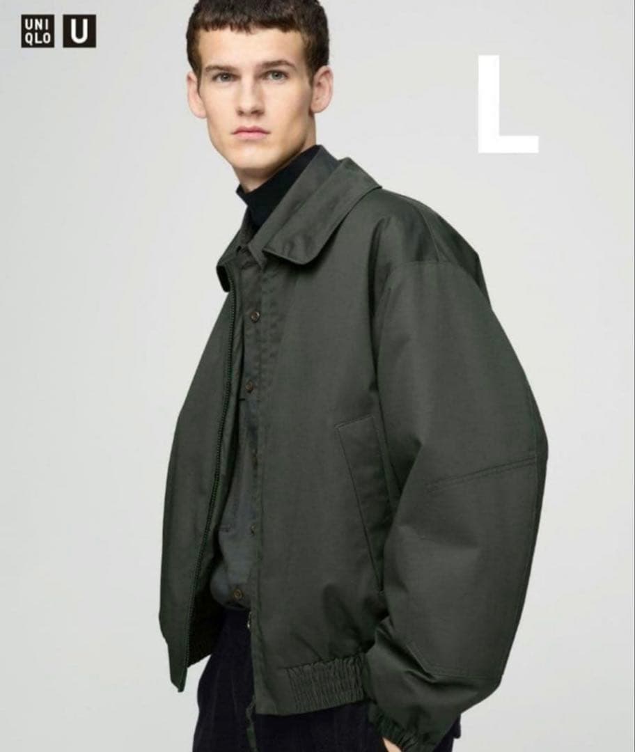 『即完売』【UNIQLO U】パフテックショートブルゾン L