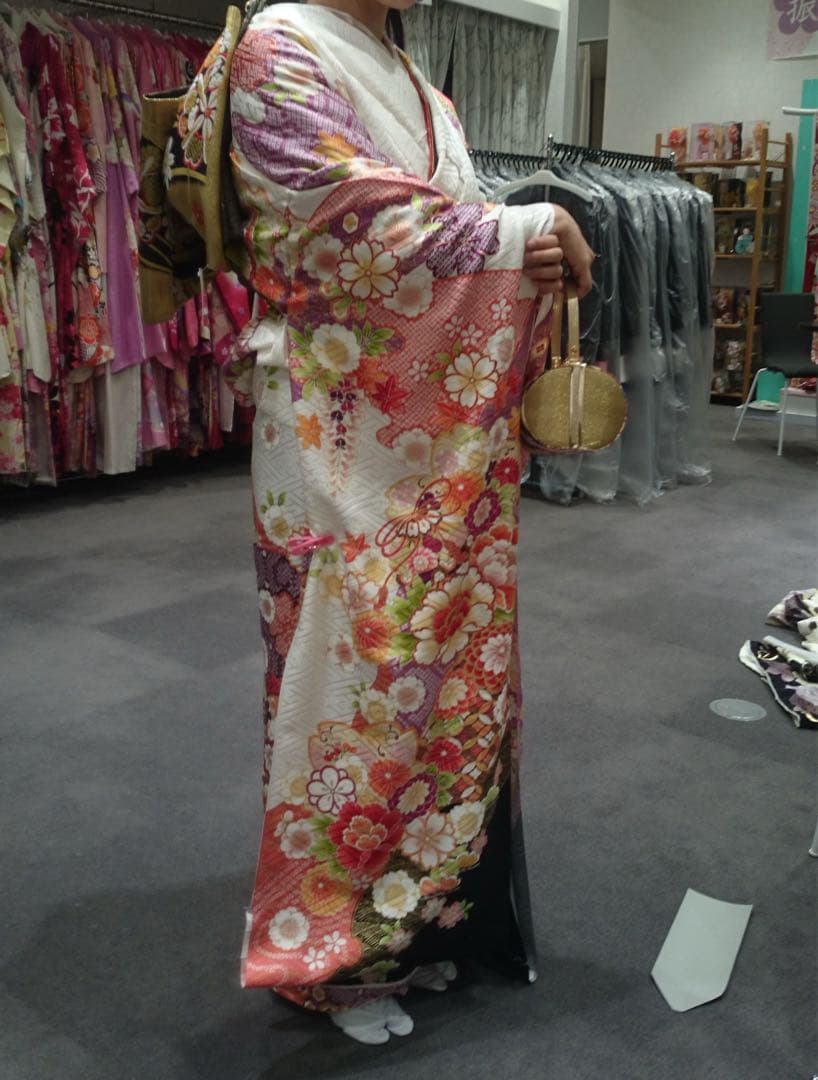 振袖セット 花柄
